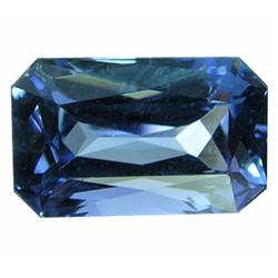 2.02ct Rarest Natural D Block Blue Tanzanite (GEM-19639)