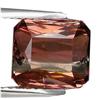 Image 1 : 3.74ct Emerald Cut Bi-Color Tourmaline  (GEM-28577)