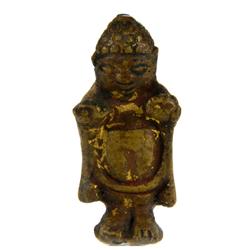 Antique Gilded Bronze Buddha Amulet (ANT-138)