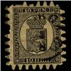 Image 1 : 1866 Finland 10p Type 2 Black Buff Used Stamp (STM-1308)