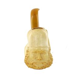 Vintage Meerschaum Pipe Bone Horn Mouthpiece (ANT-940)