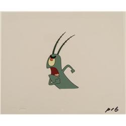 SpongeBob Original Plankton Assertive Cel Animation Art