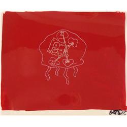 Cel Art Original Get Me Outta Here Spongebob Production