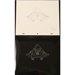 Original Triangle Body Cel Animation Drawing Spongebob