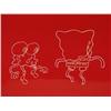 Image 3 : Drawing Cel Spongebob Squiggly Original Production Art