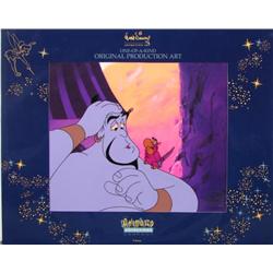 ALADDIN Disney Animation Production Art Cel GENIE