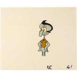 Squidward Wig Cel SpongeBob Original Art Production