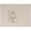 Image 2 : Dont Move Drawing Spongebob Production Cel Original