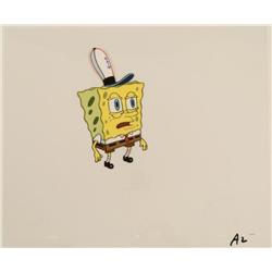 Production Closing Eyes Original SpongeBob Cel Art