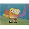 Image 2 : Move Fast SpongeBob Original Cel Background Animation