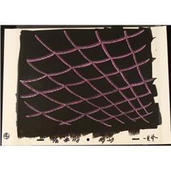 Original Cel Background Animation Art On Top SpongeBob