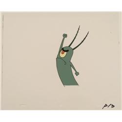 Yellow One Eye Original Production Cel SpongeBob Art