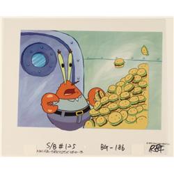 Patties Original Production Cel SpongeBob Background