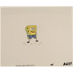 Dust Maker Original Animation SpongeBob Cel Art Suit