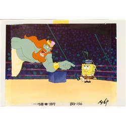 Original Spongebob Cel Repro Background Animation
