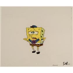 Hall Monitor Uniform Animation Cel SpongeBob Original