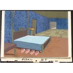 Cel Slippers Original Spongebob Background Production