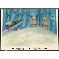 Original Destruction Production SpongeBob Background