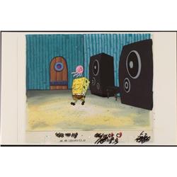 SpongeBob Original Jelly Animation Art Cel Background