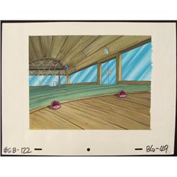 Background Original Stage SpongeBob Production Art