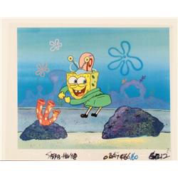 Grooving Cel Original Background Animation Spongebob
