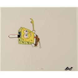 Happy Bloodshot Cel Eyes SpongeBob Original Production