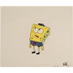 Production SpongeBob Hall Original Monitor Cel Cool Art