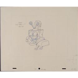 Production Original Spongebob Check This Out Drawing