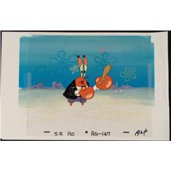 Background Wood Sword Cel Animation SpongeBob Original