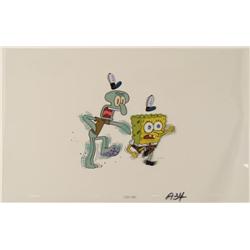 Running Life Cel Original SpongeBob Original Animation