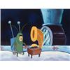Image 2 : Old Record SpongeBob Original Cel Production Background