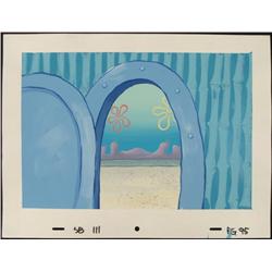 House Door Background SpongeBob Animation Original Art