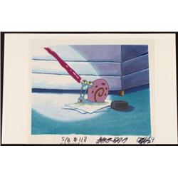 Animation Art Original SpongeBob Bowl Background Cel