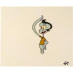 SpongeBob Cel Animation Original Squidward Loving Hair