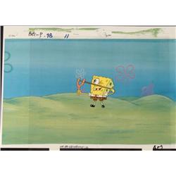 Cel Hit Sling Original SpongeBob Animation Background