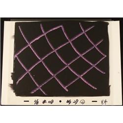 Purple Original Rope Animation SpongeBob Background Cel