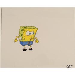Be Assertive Original Animation Art SpongeBob Cel