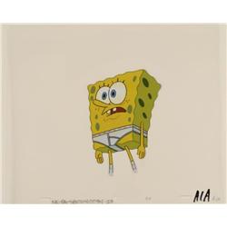 Cel Original SpongeBob In Underwear Production Art