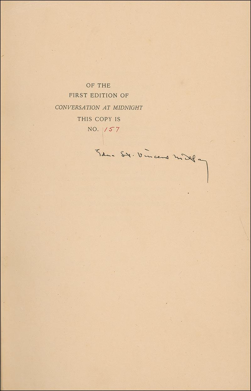 Edna St. Vincent Millay