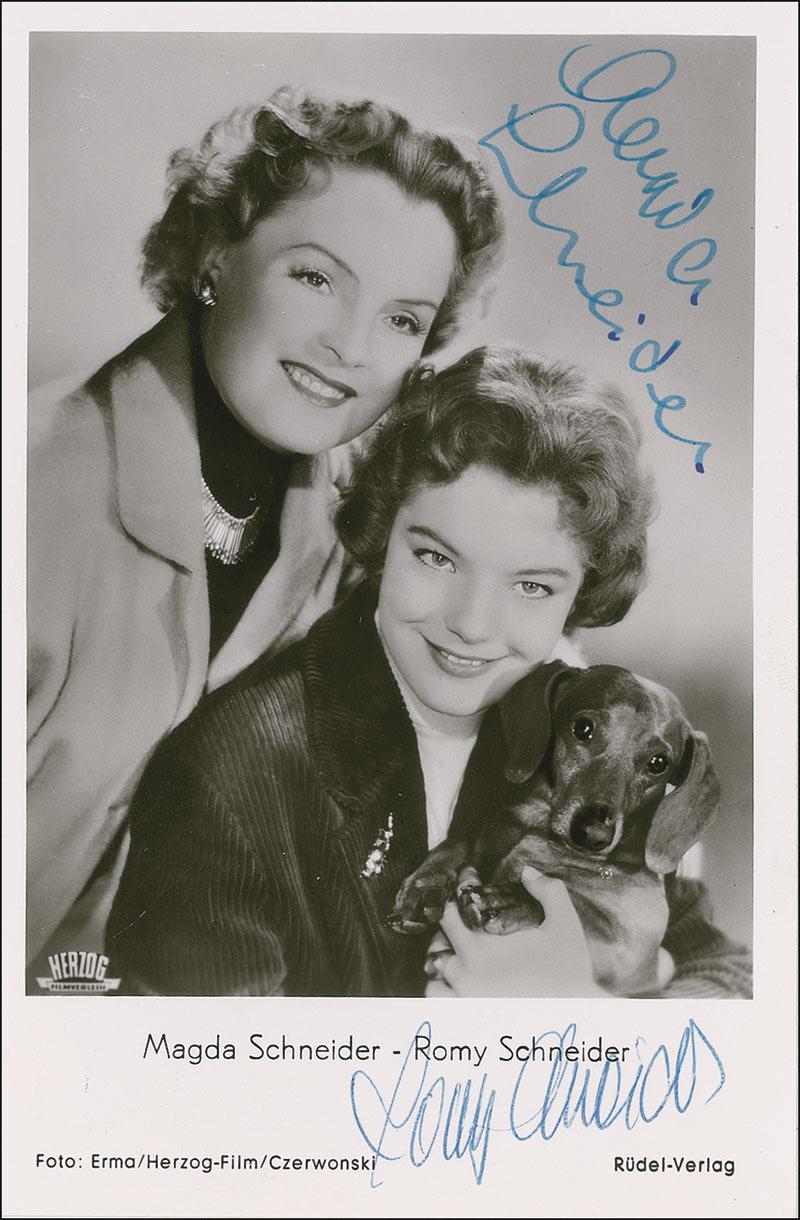 Romy and Magda Schneider