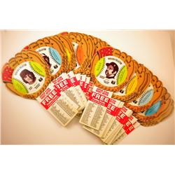 Set of 72 Pepsi Baseball Trading Cards, 1977