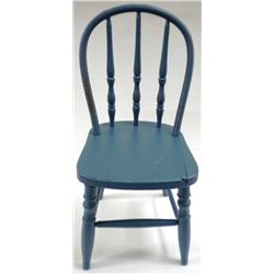 Blue Child's Chair