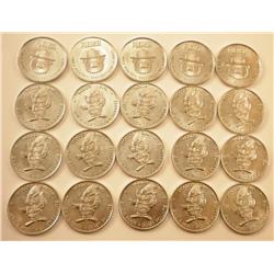 Smokey The Bear & Woodsy Owl Coins & Coasters