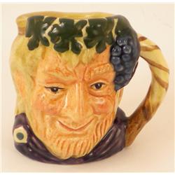Royal Doulton Mini Toby Mug of Bacchus
