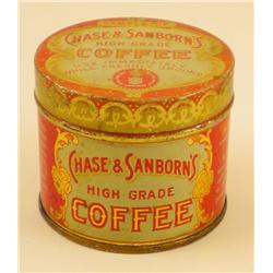 Chase & Sanborn's High Grade Coffee Free Sample Tin