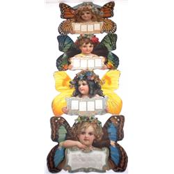 Die-Cut Calendar from 1904 & 1905