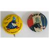 Image 1 : Two Different Litho Pinbacks for Old Dutch Cleanser
