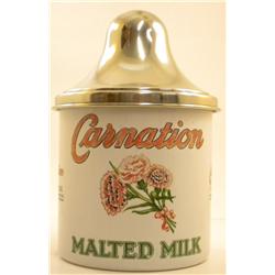 Porcelain Malted Milk Container