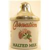 Image 1 : Porcelain Malted Milk Container