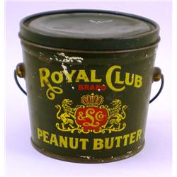 Royal Club Peanut Butter 1-Pound Tin Pail